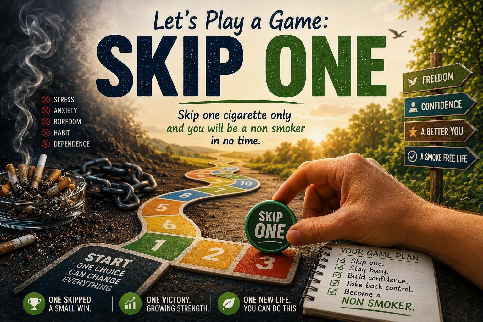 Let’s Play a Game: Skip One