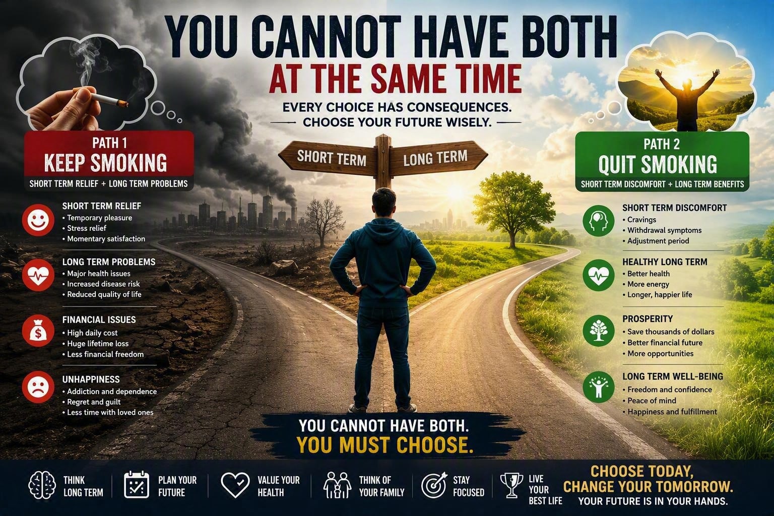You Cannot Have Both at the Same Time